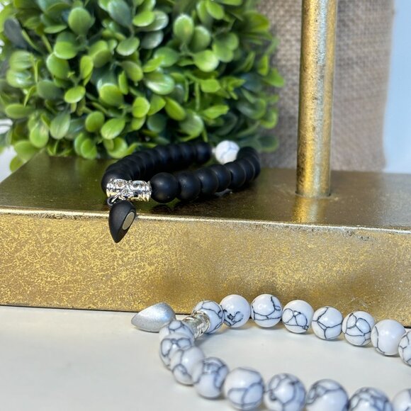 Couples Heart Bracelet Set – Magnetic Heart Matching Bracelets – Couple Gift - Picture 7 of 7